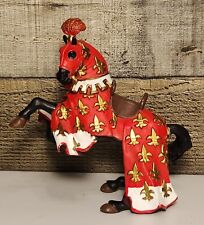 Papo 2004 Rearing Toy, Midevil Tournament Horse. Gently Played With Condition  picture