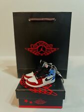 3D RARE Nike AJ1 Retro Fearless Sneaker Keychain (Free Bag & Box Deal) picture