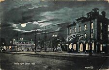 1907 Wolff's Amusement Park at Night, Detroit, Michigan Postcard picture