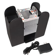 6-Deck Casino Automatic Card Shuffler AC/DC-Power&Battery-Operated for Blackjack picture