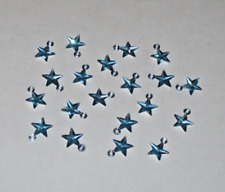 Micro Stars Christmas Ornaments Aquamarine Decoration Plastic Miniature 9/16