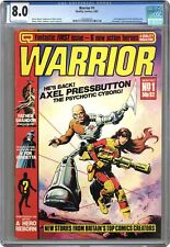 Warrior UK #1 CGC 8.0 1982 3924089003 1st app. Alan Moore's MarvelMan picture