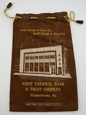 Vintage Bank Deposit Bag First National Bank & Trust Company Elizabethtown PA picture