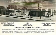 Postcard RPPC 1950s Arizona Hopi Court Jerome Highway 89 AZ24-922 picture