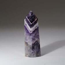 Polished Chevron Amethyst Point from Brazil (146.2 grams) picture