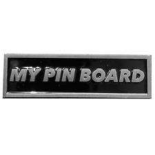DL6-06 Pin Board name plate pin for pin collectors pin board collections (nickel picture