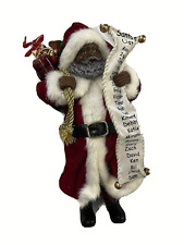  NEW   ASHLAND Traditional Santa with TOYS and LIST of NAUGHTY  & NICE picture