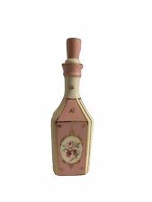 Simply Shabby Chic Pink Rose Porcelain Vanity Perfume Bottle picture