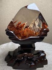 1.16LB Top Rare Natural smoky ston with stone Mineral specimen Crystal picture