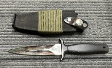 Vintage 1980s Gerber Knives Mark I Boot Knife Dagger PLAIN EDGE w/ Sheath picture