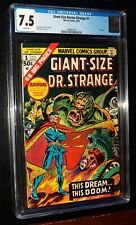 CGC GIANT-SIZE DOCTOR STRANGE #1 1975 Marvel Comics CGC 7.5 VF- White Pages picture
