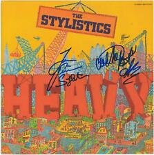 The Stylistics Autographed Heavy Album with 2 Signatures BAS picture
