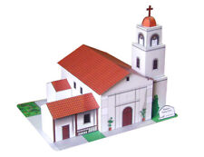California Mission Santa Cruz - Paper Model Project Kit picture