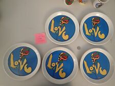 1968 PETER MAX RARE Iroquois china NY dinner plate LOVE 10