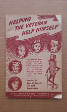 WWII Veterans Booklet - Planters Nuts - MR. PEANUT - 1944 - Wilkes-Barre PA WW2 picture