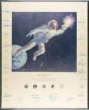 Alan Bean's Painting “Reaching for the Stars” - SIGNED by 24 Famous Astronauts picture
