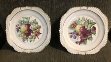Hand painted Gold Rimed Plate Collectable (2) picture