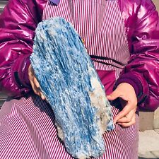 31.24LB  Natural beautiful Blue KYANITE  Quartz Crystal Specimen Rough healing picture