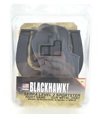 BlackHawk SERPA Level 2 Sportster Holster Gun Metal Gray Beretta 92/96 RH  picture