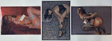 *Lot of 3* [1997] Sorayama: Silver & Satin CHROMIUM Chase Cards (#C3-C5) **NM** picture