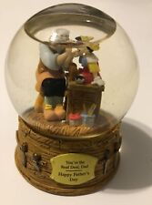 Numbered Disney Bradford Exchange 2012 Father’s Day Pinocchio 4” Globe RARE picture
