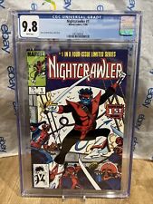 Nightcrawler #1 1985 CGC 9.8 WHITE Pages, Dave Cockrum Story & Art picture