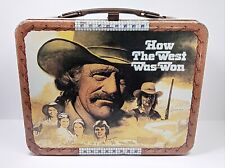 Vintage HOW THE WEST WAS WON Lunch Box By (Thermos, 1978) 