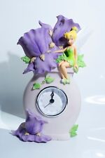Disney Store Tinker Bell Lilac & Purple Clock in Floral Frame 10