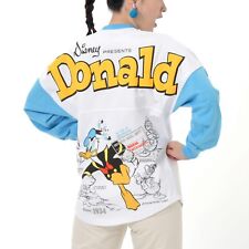 Japan Tokyo Disney Store Spirit Jersey Donald long sleeve T-shirt DUCK BIRTHDAY picture