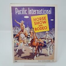 Pacific International Horse Show and Rodeo 1949 Portland Oregon picture