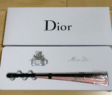 NWB Miss Dior CHRISTIAN DIOR Japanese folding fan & Perfume Giveaway Pink picture