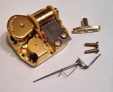 Sankyo 18 Note Music Box Movement With Reuge Wire Stopper-