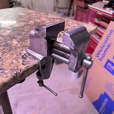 VINDEX  SMALL 1 3/4'' WIDE JAW  TABLE MOUNT ANVIL VISE, PORTABLE HOBBY VICE picture