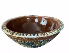 RARE Sascha  Brastoff Ceramic Bowl Multi Colored 6.5 inch Mid Century Modern M3 picture
