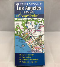 1999 Rand McNally Los Angeles & Vicinity EasyFinder Street Map - Laminated  picture