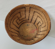 Vintage Pima Papago Indian Basket Fret Pattern  picture