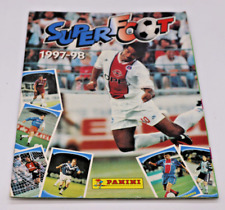 1997-98 PANINI Football SuperFoot Album Incomplete picture