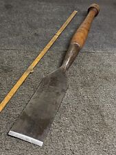 Antique Underhill Brown & Leighton 3” Timber Framing Slick Chisel 1850-56 USA  picture