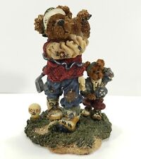 Boyds Bears & Friends Arnold P. Bomber Duffer Golf Bear Figurine Style #227714 picture