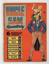 Uncle Sam Quarterly #1 GD+ 2.5 RESTORED 1941 picture