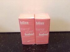 Bliss | PINK ABOUT IT | Tinted Lip Balm | .11 Oz Each | New Sealed picture