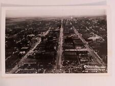 Lewistown Montana RPPC Postcard Aerial View 1954 picture