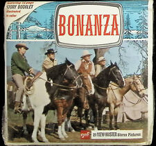 BONANZA 3D View-Master 3 Reel Set  SEALED B471 1964 Michael Landon TV Series picture