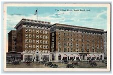 1923 The Oliver Hotel Building Cars Street View South Bend Indiana IN Postcard picture