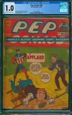 Pep Comics #43 (1943) ⭐ CGC 1.0 ⭐ ONLY 15 IN CENSUS Archie & the Shield Comic picture
