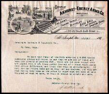 1891 St Joseph Mo - Baseball -    Akhurst Eberly Arms Co  - Letter Head Bill picture