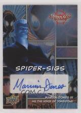 2022 Marvel Spider-Man: Into the Spider-Verse Torso Marvin Jones III as Auto 4et picture