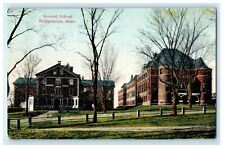 1907 Normal School Main Building Bridgewater Massachusetts MA Antique Postcard picture