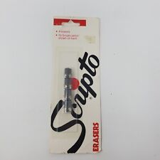 Scripto Long Eraser Pack of 4 Erasers New No. J159 Fits P400 P409 K780 K770 K789 picture