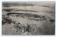 1938 View Of Cape Porpoise From The Air Kennebunk Port Maine ME Vintage Postcard picture